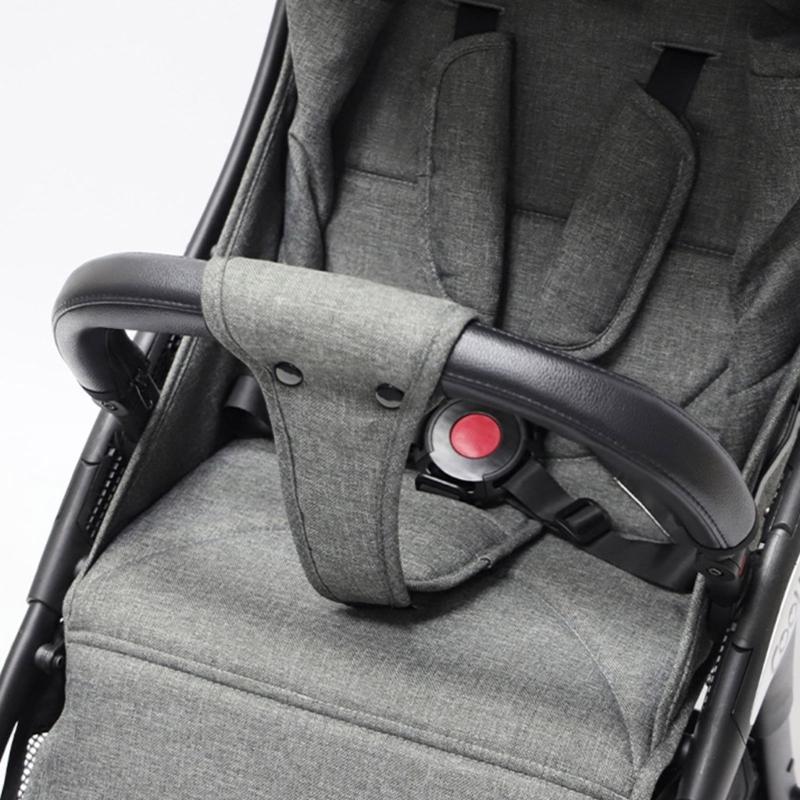 1 Set Baby Strollers Handle Protector Case Wear and Dirt Resistant Hand Grip Sleeve Cover for Most Pram Models