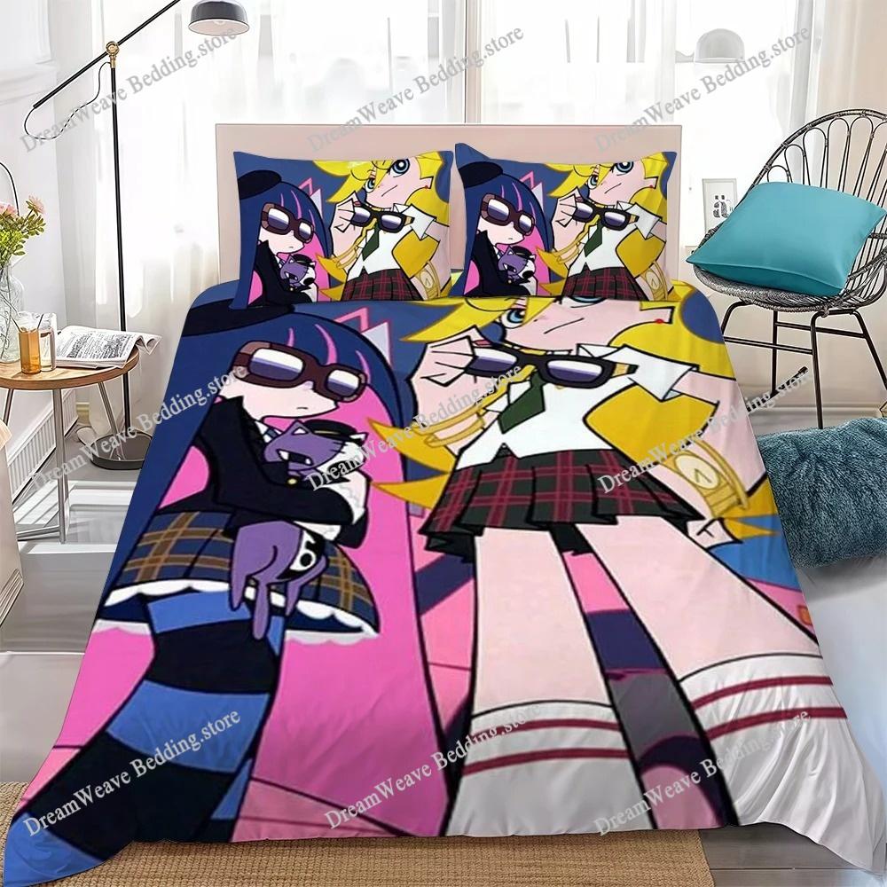 Panty and Stocking with Garterbelt Duvet Cover Set Home Style Bedding Soft Laundry Cotton Bed Student Dormitory Gift