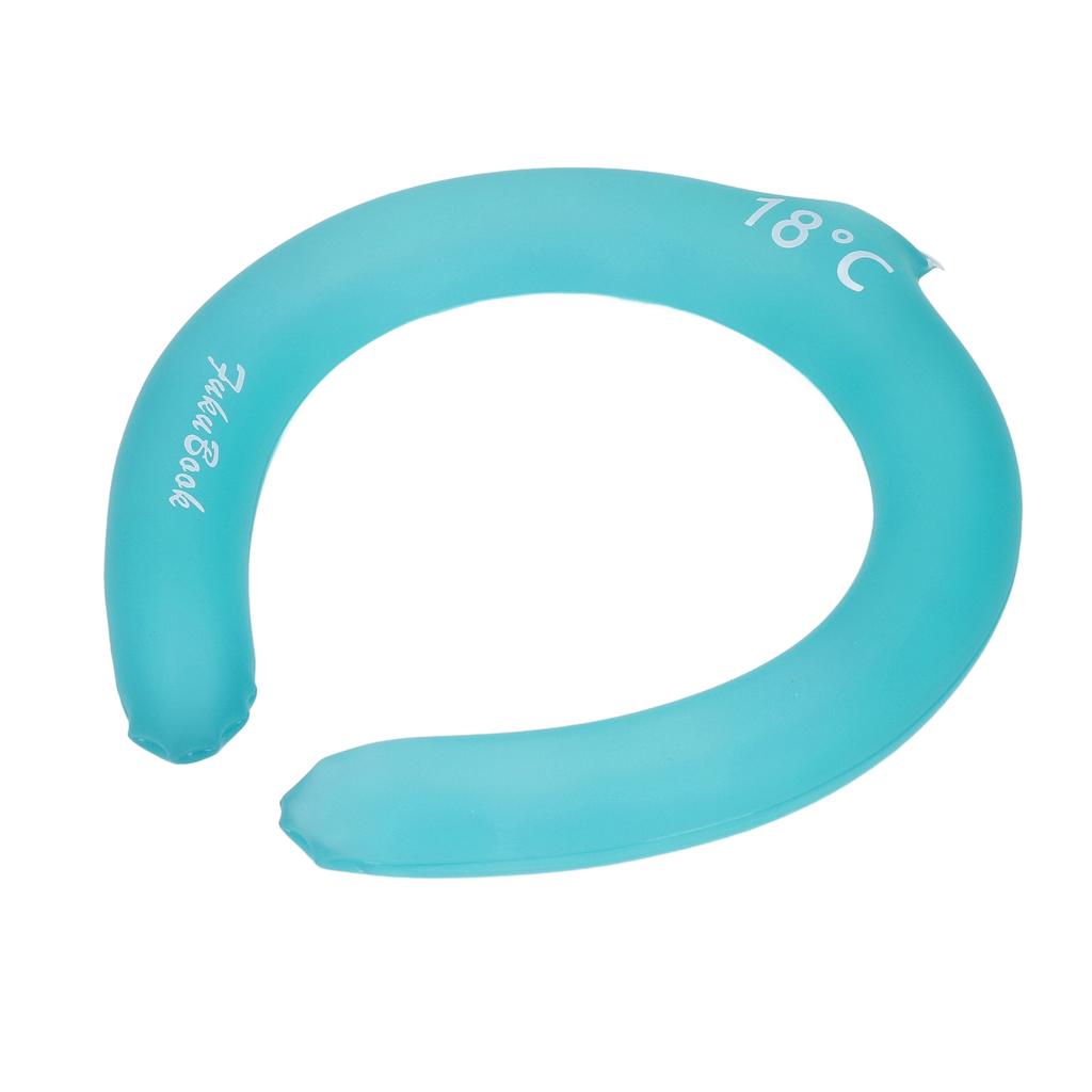 Hals-Kühlschlauch-Kühler für Sommer-Outdoor-Sportarten, wiederverwendbarer, tragbarer Gel-Eisbeutel