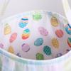Empty Design Bunny Bucket Pom-Pom Tail Rabbit Basket Children Easter Easter Bunny Basket  Kids Gift