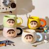 Crayon Shin-chan 3D Face Magnet Mug