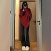 Autumn and Winter New Irregular Turtleneck Sweater Women's Gentle Lazy Style Casual Pullover Knitted Top