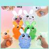 Easter Bunny Squeeze Toy For Stress Relief Soft Tpr Material Wholesale From Zhejiang Province