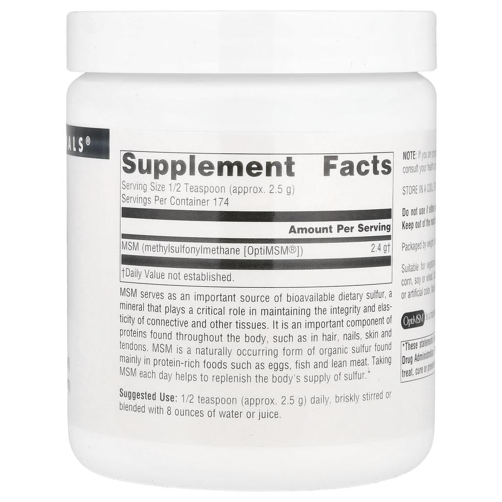 MSM Powder, 453.6G(16Oz)