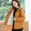 2025 Women's Fleece-Lined Hooded Jacket, Thick Loose Cotton-Padded Coat for Autumn/Winter.
