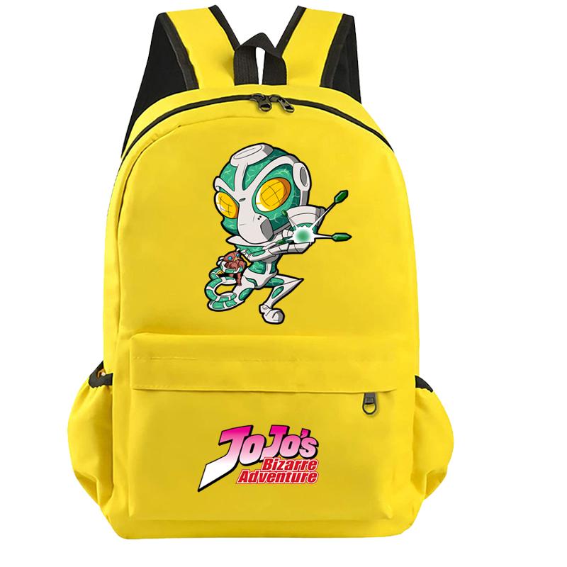 Anime Printed Adventure Backpack for Teen Gift School Bag Canvas Bookbag Girl Kawaii Rucksack Student Back To Schoolbag