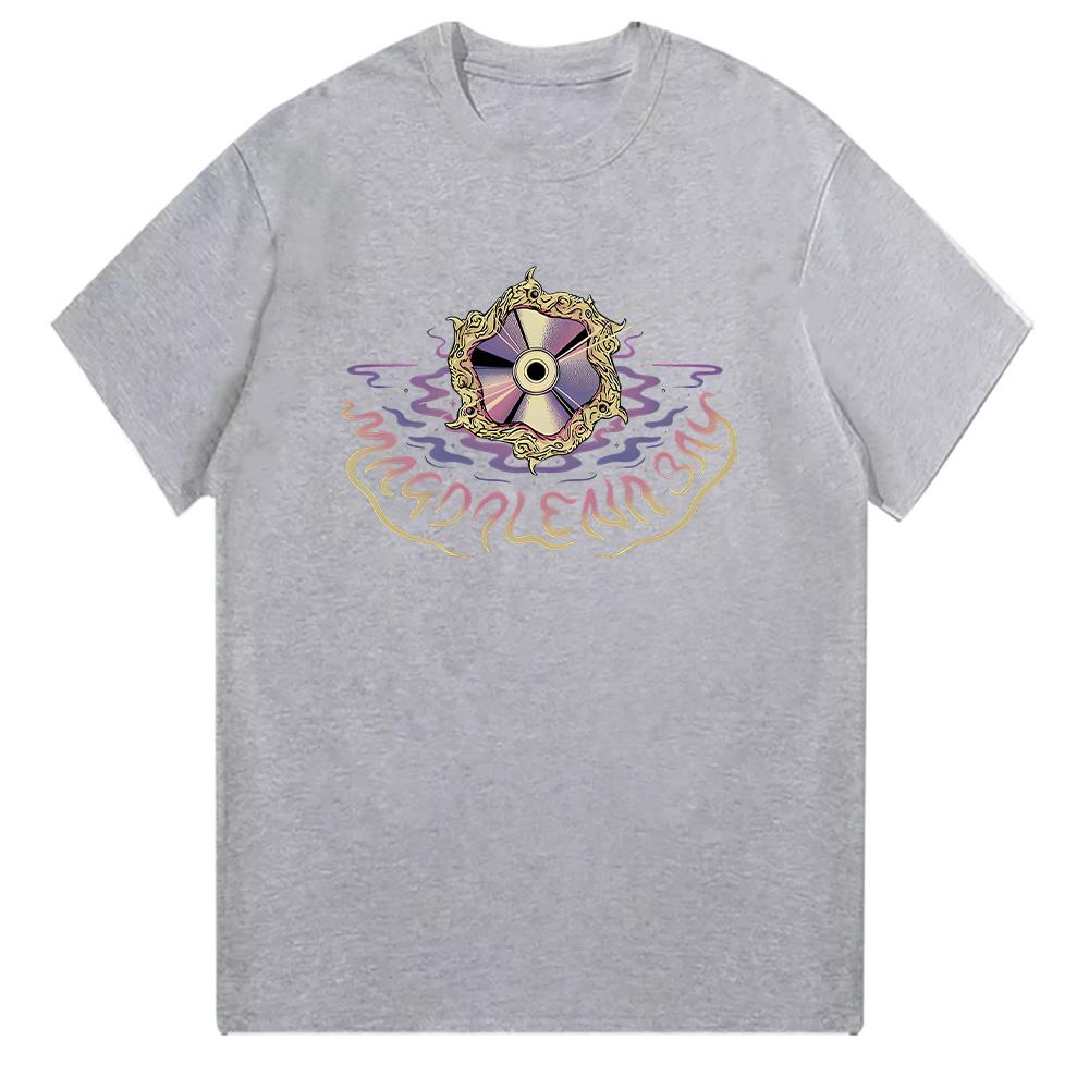 

Magdalena Bay Ripple Disk T-Shirt Magdalena Bay Merch Summer Unisex Fashion Cotton Tops Summer Short Sleeve O-neck T Shirts Chic 4XL