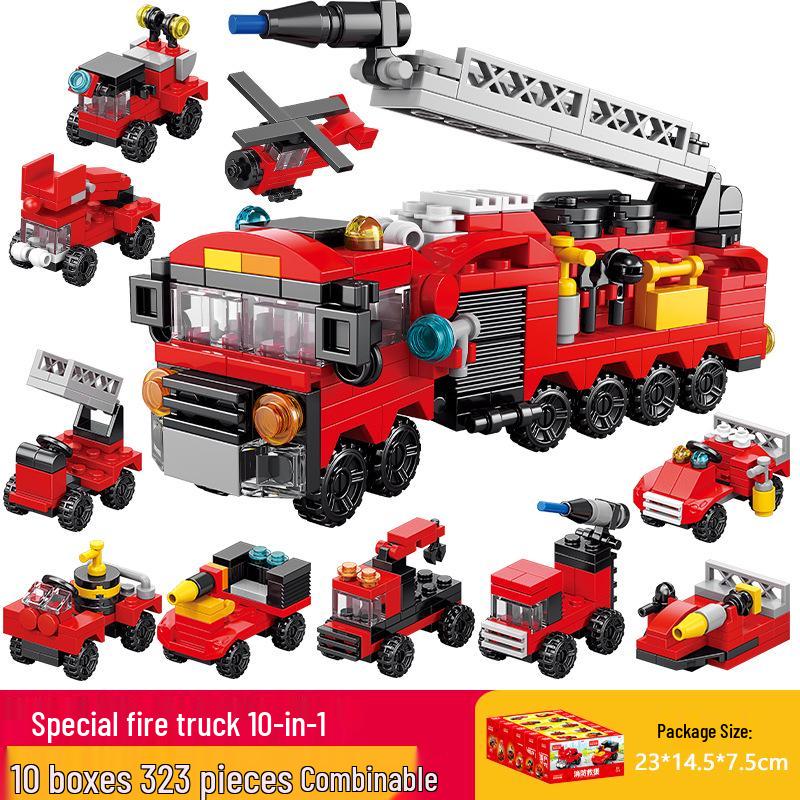 Xiaomingxing Bausteine - Kompatibel mit Lego, Pädagogisches Montagespielzeug mit kleinen Partikeln für Jungen