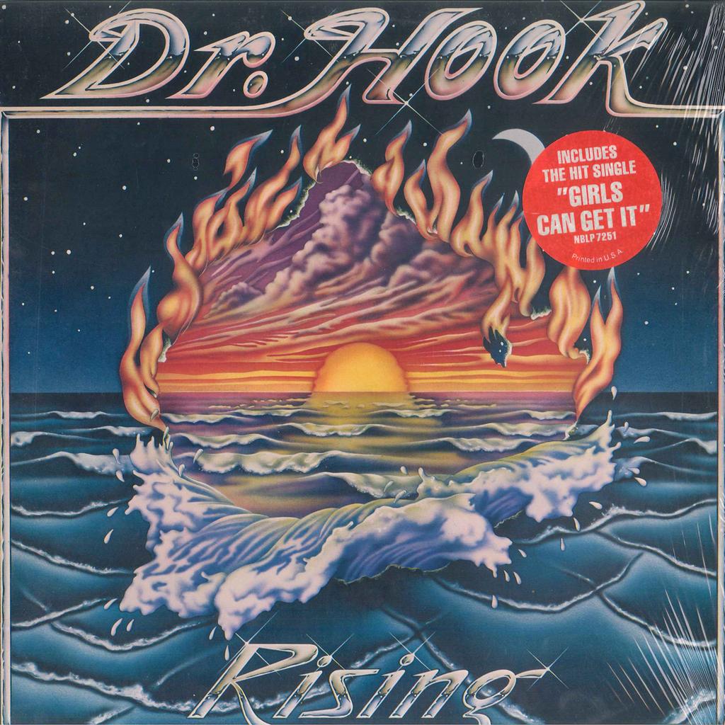 LP Record DR HOOK - Rising NBLP7251 CASABLANCA 1980 US Rock Used
