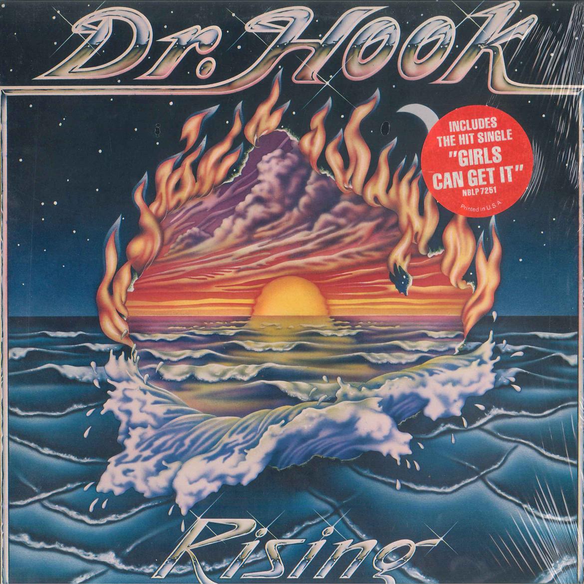 

LP Record DR HOOK - Rising NBLP7251 CASABLANCA 1980 US Rock Used