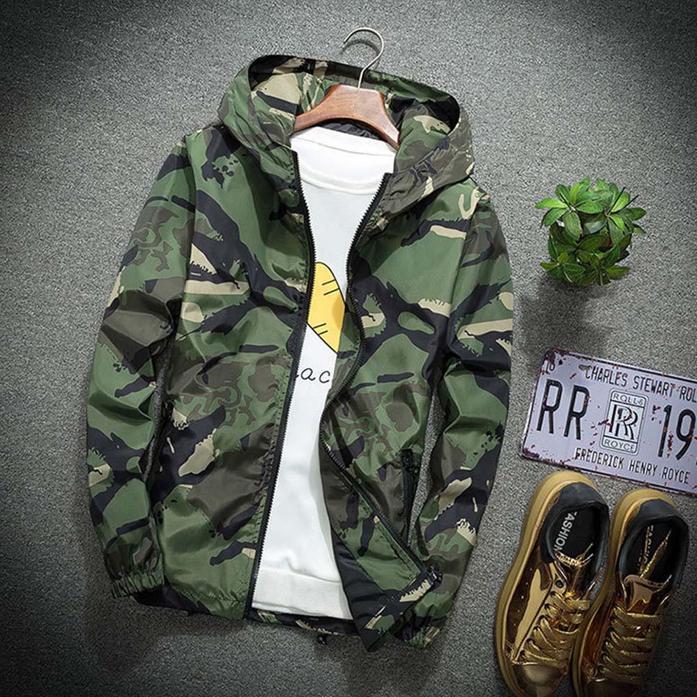 Men's Winter Hoodie Soft  Camouflage Waterproof Windproof Outdoor Coat