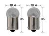 POSH FAITH Motorcycle Supplies Turn Signal Valve Set (2 Pieces)