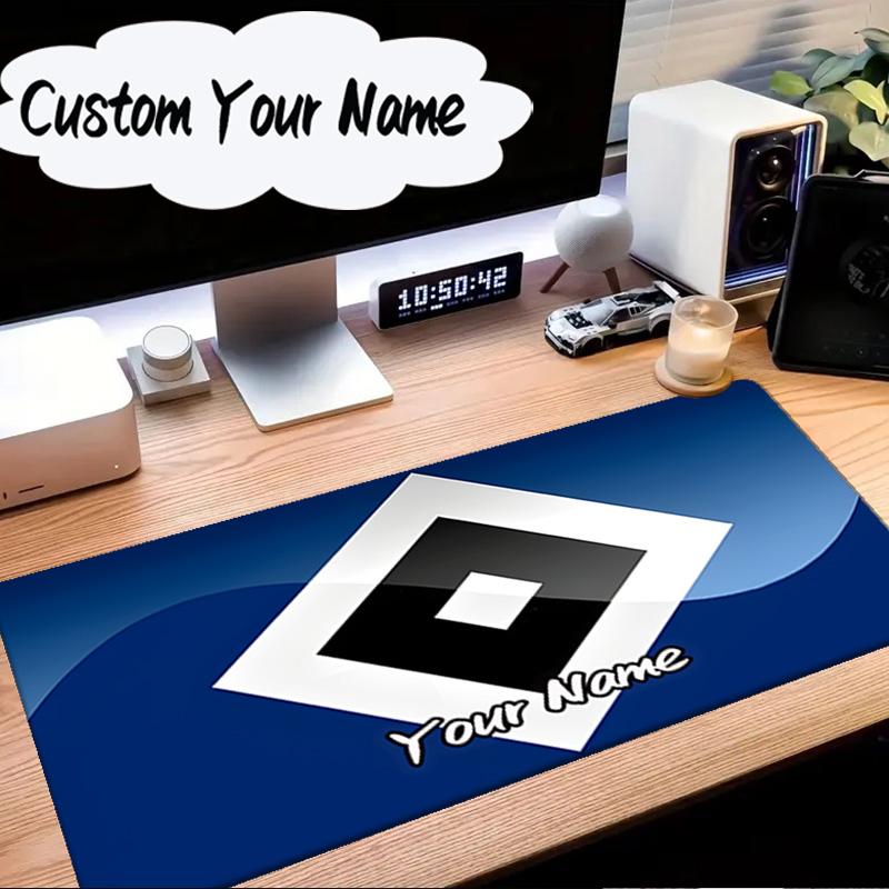 Custom Name Mouse Pad Hsv Stadium Lights Mouse Pad Desk Mat, Non-Slip Rubber Backer Pad For Computer Notebook Gaming Mouse Pad Birthday Gift