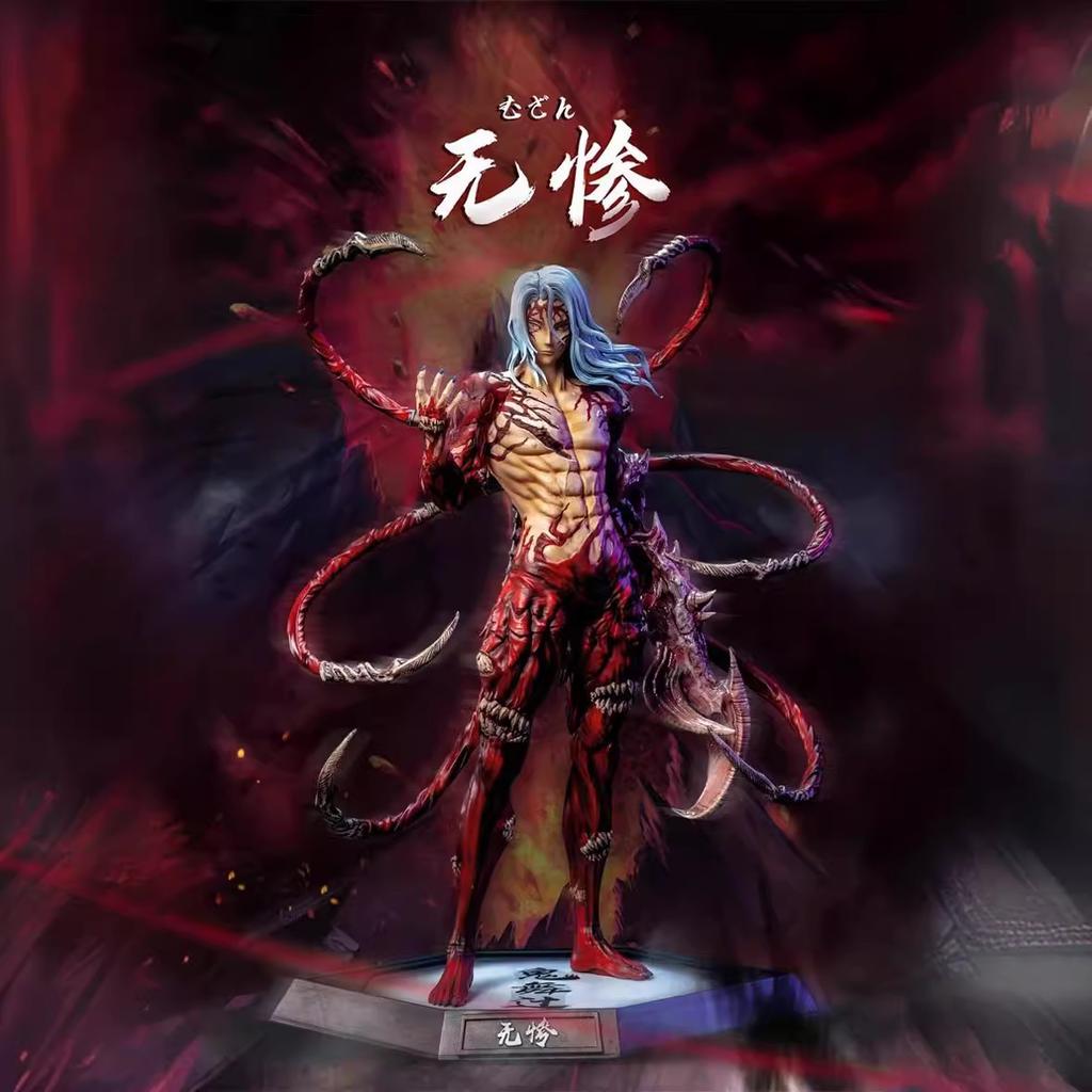 30cm Demon Slayer Figures Hantengu Anime Figure Himejima Gyoumei Figurine Kimetsu No Yaiba Tomiokagiyuu Statue Gk Pvc Toys Gift