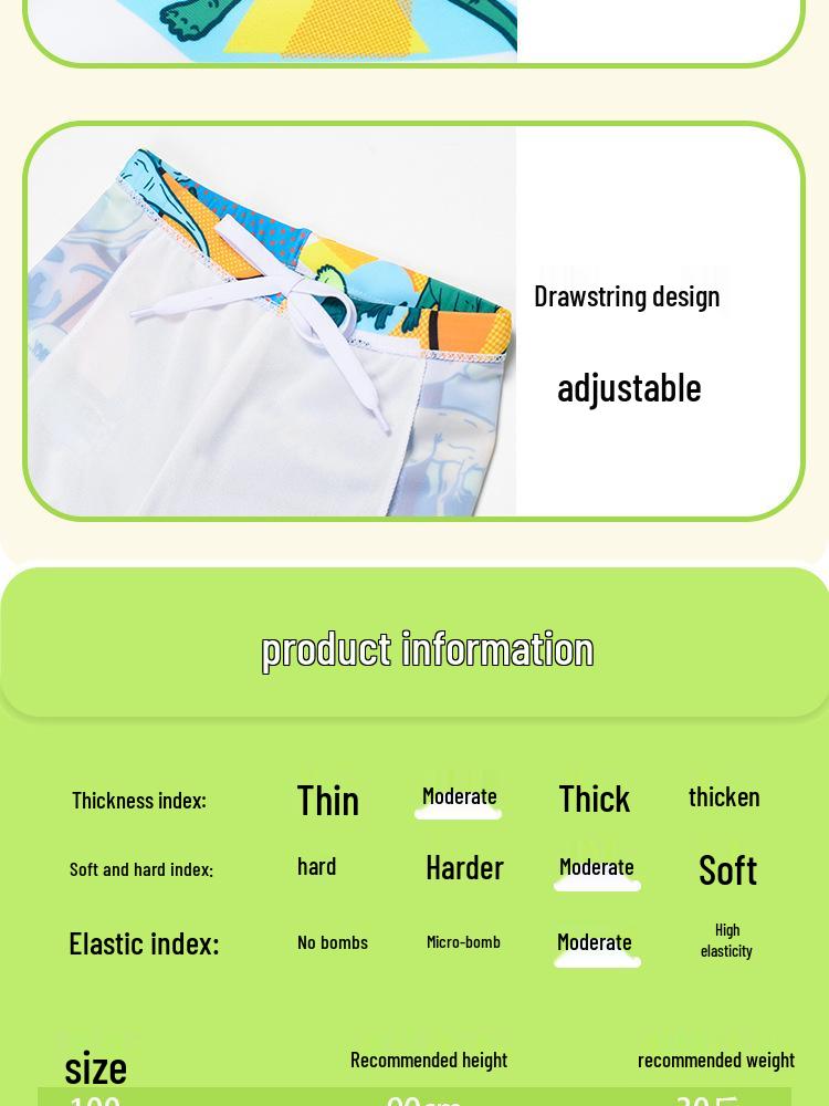 Schnelltrocknender Jungen-Badeanzug mit langen Ärmeln für Teenager und Kinder