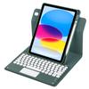 iPad 10th Gen 360° Rotating Leather Case with Touch Keyboard & Pen Slot