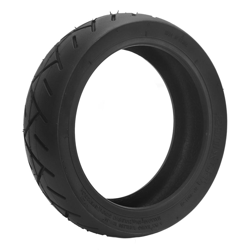 250x64 Electric Scooter Tire Anti Slip Shock Absorbing Rubber Honeycomb Scooter Vacuum Tire for