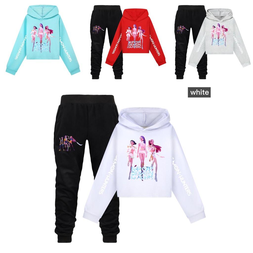 Kpop Demon Hunters Kids Sportswear Set With Cotton Fabric For Active Play