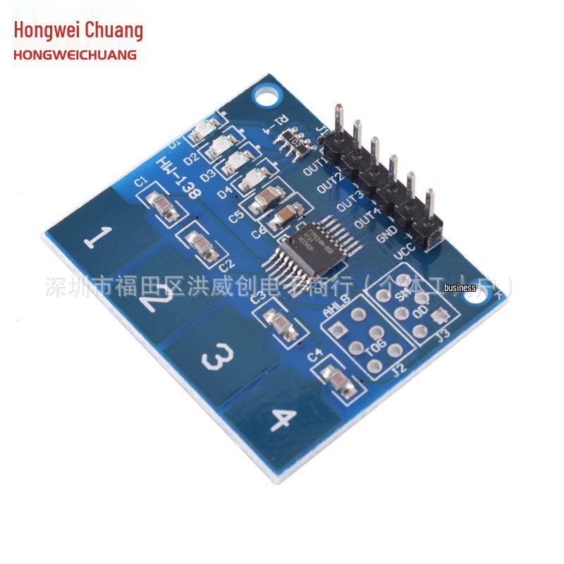 Capacitive Touch Sensor Switch Module for Digital and Microwave Sensing