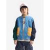 [Designer Series] Mqd Children's Clothing Boys' Baseball Jacket Autumn New Children's Color-Block Top