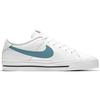 Nike Court Legacy White Cerulean Men Sneakers Gum-Light-Brown CU4150-104