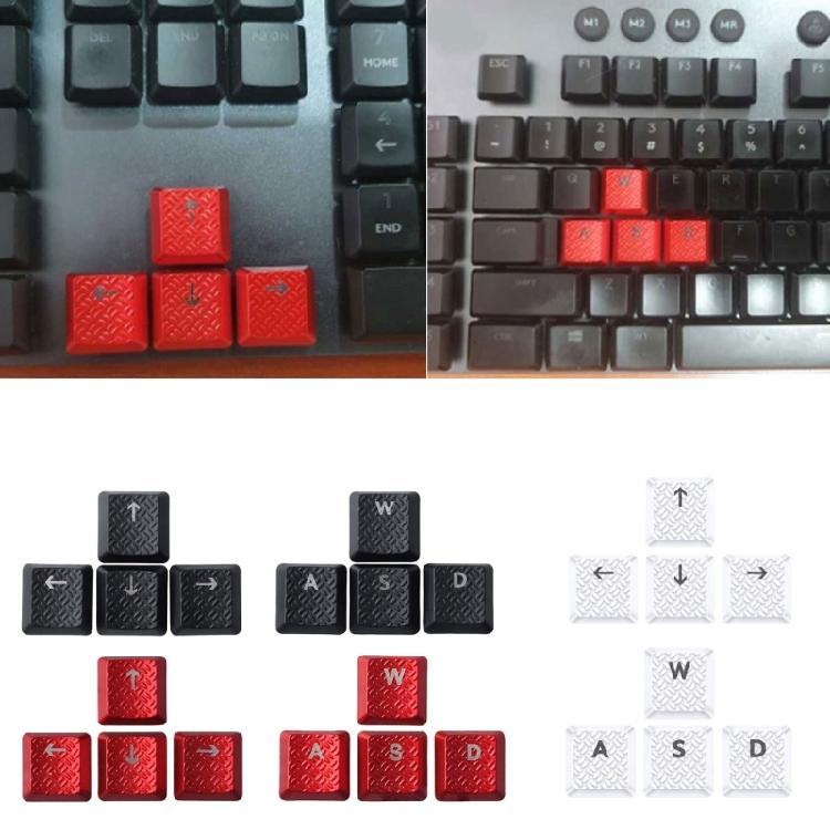 Textura Antideslizante Tapa de Tecla 4 Piezas Fibra de Carbono para G915/G813/G815/G913 TKL Keycaps de Perfil Bajo para Gamer