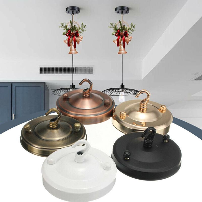 1Pc Lamp Part Ceiling Plate Holder Fitting Wall Hook Light Living Room Pendant Plate 10.5*6Cm Household Diy Chandelier Decor