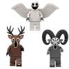 Garten Of Banban 8 Red Green Mix Monster Building Blocks Set, Fun Parent-Child Interaction Model Christmas Birthday Gifts