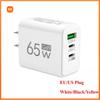 Xiaomi 65W GaN Fast Charging Charger USB PD Type-C Multi-Port Mobile Phone Adapter for iPhone 15 Pro Max For Samsung For Xiaomi