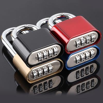 Cadenas de casier anti-perte de mot de passe de remplacement de couleur unie à code