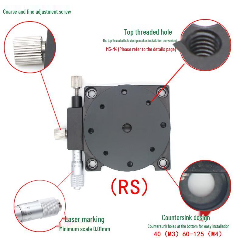Kruizai R-Axis Manual Rotary Stage