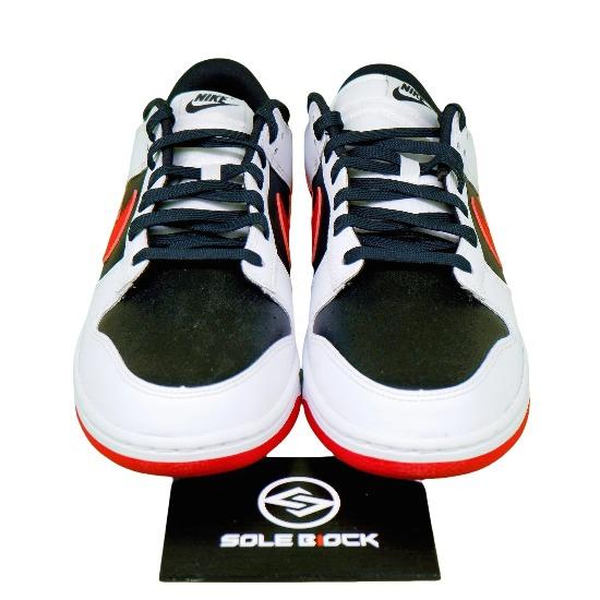 Nike Dunk Low Weiß Schwarz Rot FD9762-061 Unisex