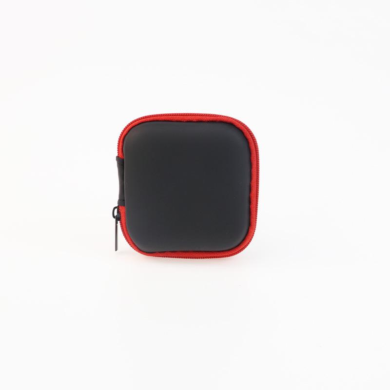 EVA Square Earphone and Data Cable Storage Box with Same-Day Delivery