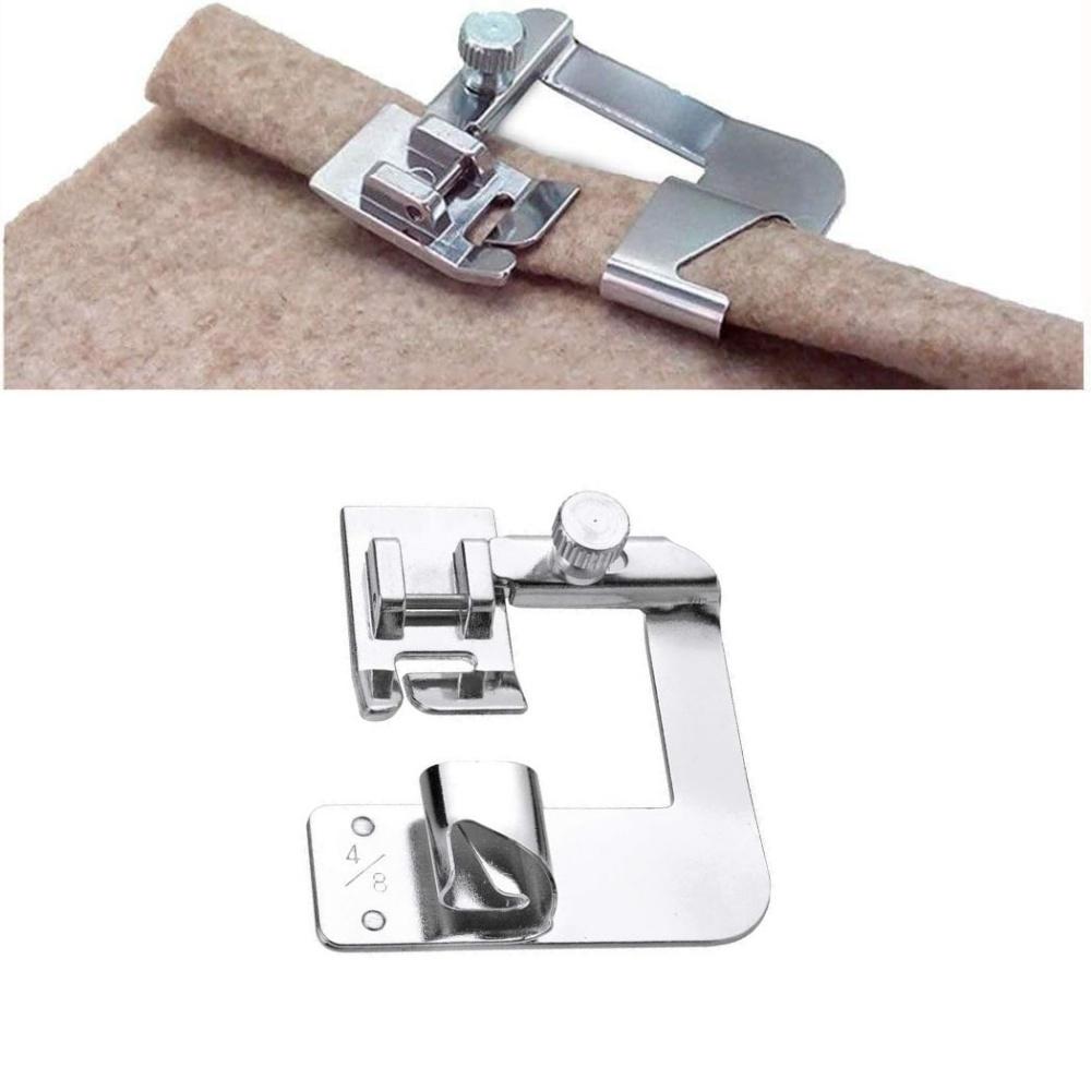 Wide Rolled Hem Pressure Foot 1/2 Inch For Low Shank Sewing Machine Presser Foot