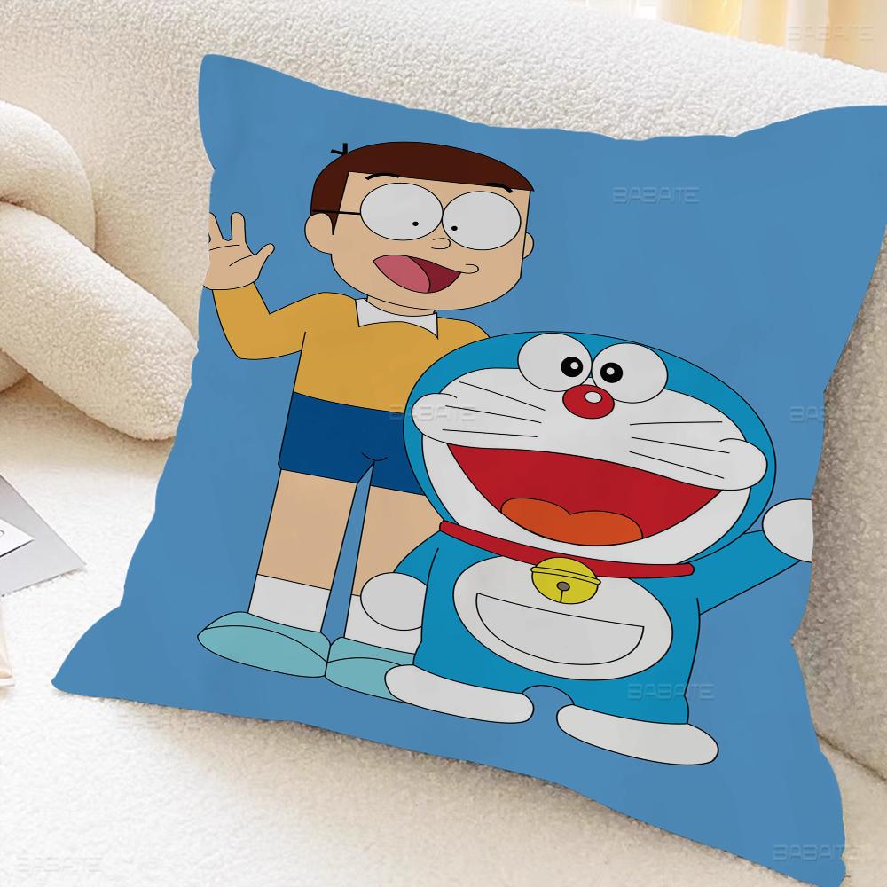 D-Dorae-monS AMINE Personalized Picture Text Home Decorative Pillows Household Gifts 45x45cm