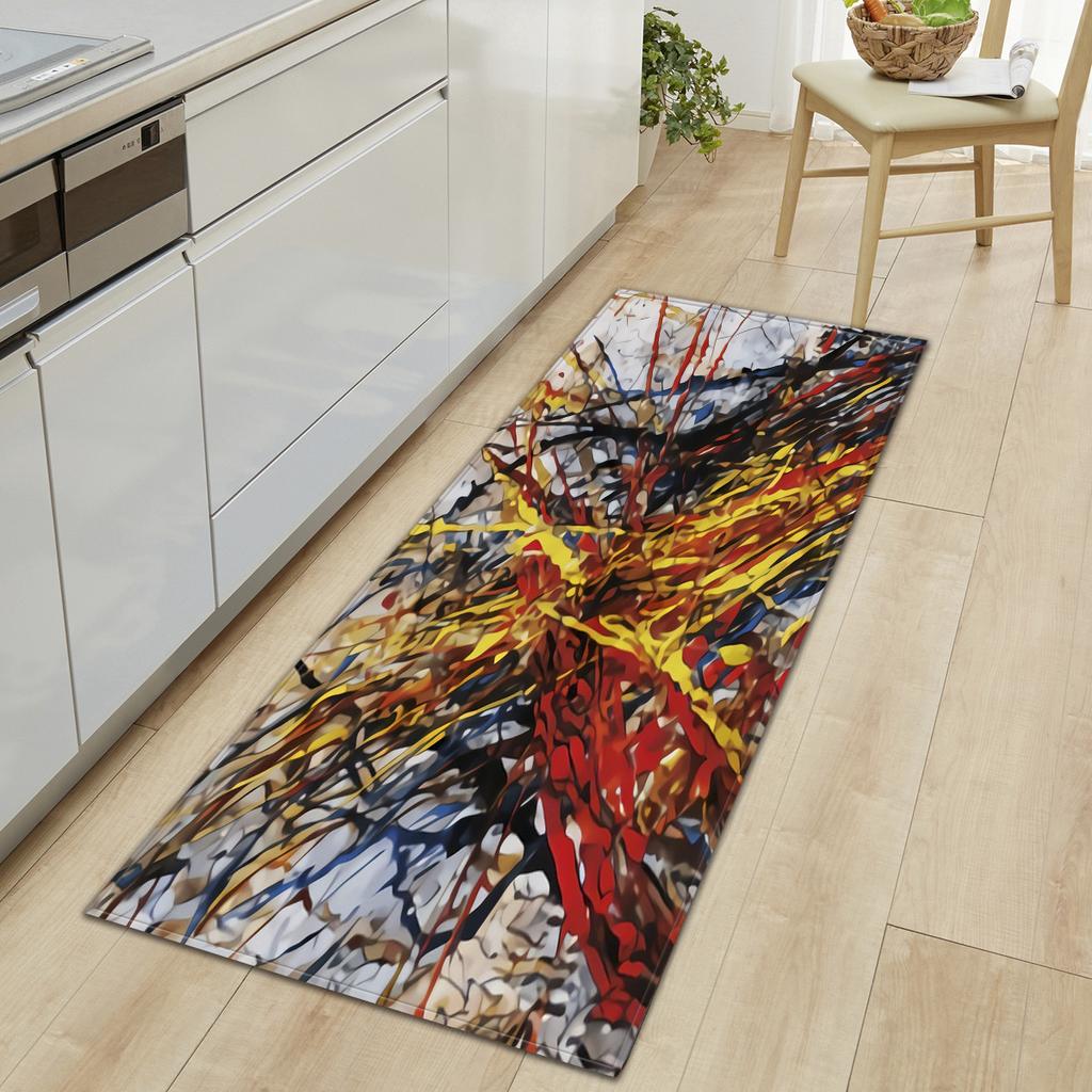 Dingzhi3D Digital Printing Household Door Door Mat Kitchen Floor Mat Living Room Sand Long Bedroom Carpet