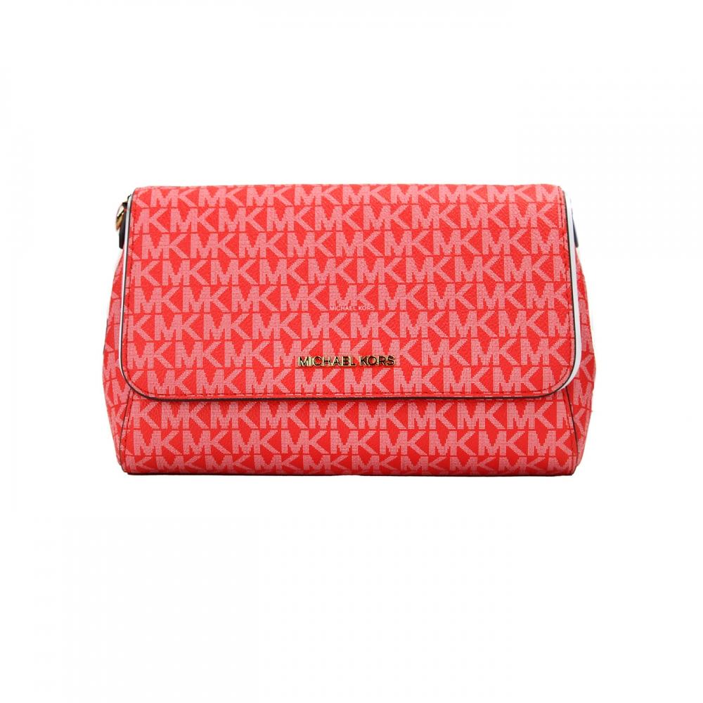 

Michael Kors Jet Set Medium Sangria Convertible Pouchette Женская сумка через плечо