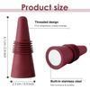 1PCS Wine Cork Beverage Bottle Seal Soft Silicone Wine Cork with Grip Top for Keeping Wine Champagne Fresh