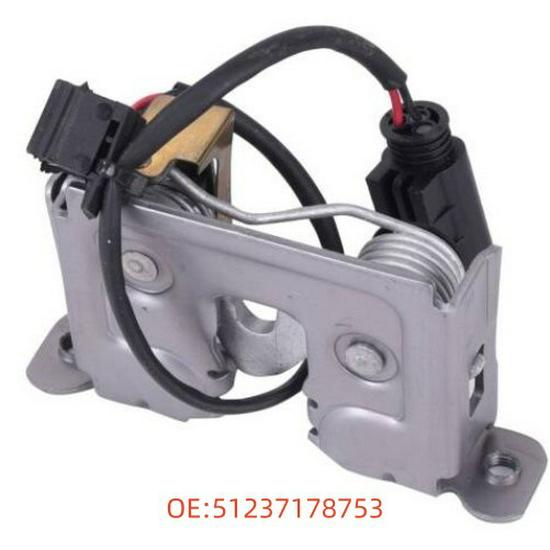 Compatible BMW E70/E71 Hood Lock Mechanism 51237178753 Spare Parts 51237178753