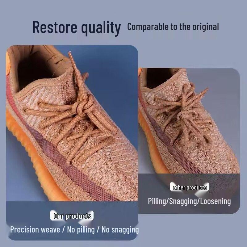 Universal Round Shoelaces for Coconut, Dad, and Sports Casual Shoes - Trendy White for Men & Women