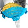 1pc Adjustable Clip-On Strainer - Fit for Pots & Bowls Vegetables & Fruit Draining Durable Flexible Handheld Colander Accessory