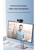 4K Ultra HD Streaming Camera with Microphone for Online Classes & Conferences