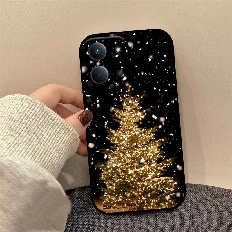 Shockproof Case For Xiaomi Redmi 15C 15 14C 13C 13 A5 A3  A1 A2 Plus Soft TPU Silicone Bumper Christmas Painting Phone Cover