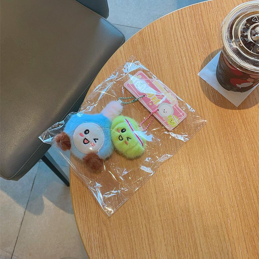 Cartoon Schläger Puppe Plüsch Tischtennis Tennis Badminton Puppe Taschenanhänger Geschenk