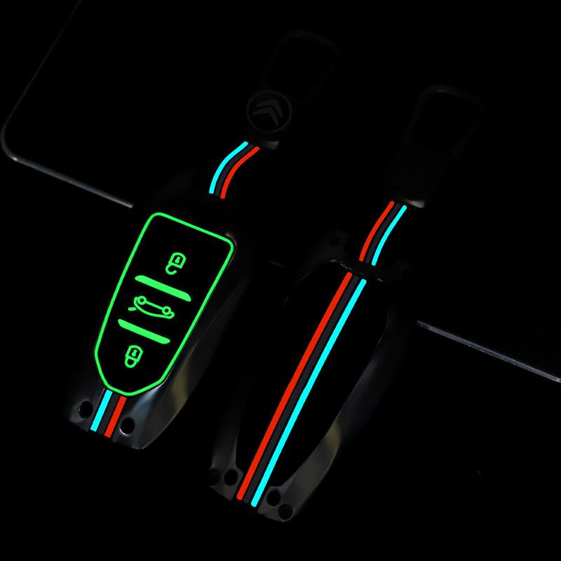 Car Flip Key Case Cover Shell For Peugeot 208 3008 308 508 408 2008 307 4008 For Citroen C4 C3 C6 CACTUS C8 Accessories