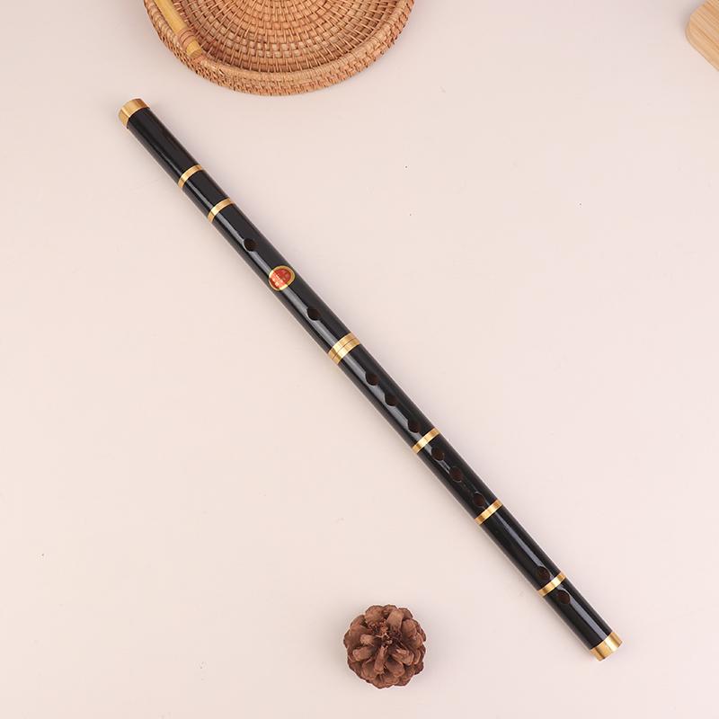 6 Holes Bamboo Flute F Key Folk Sound Durable Lightweight Handmade Bamboo Transverse Flute Musical Instrument For Beginners