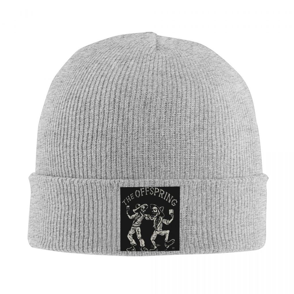 Punk The Offspring Warm Knitted Cap Winter Knit Bonnet Hat Skullies Beanies Hip Hop Caps for Unisex