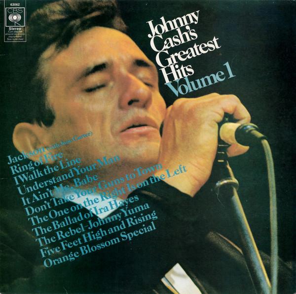 

LP Record JOHNNY CASH - Greatest Hits Volume 1 S63062 CBS 1967 UK Rock Used