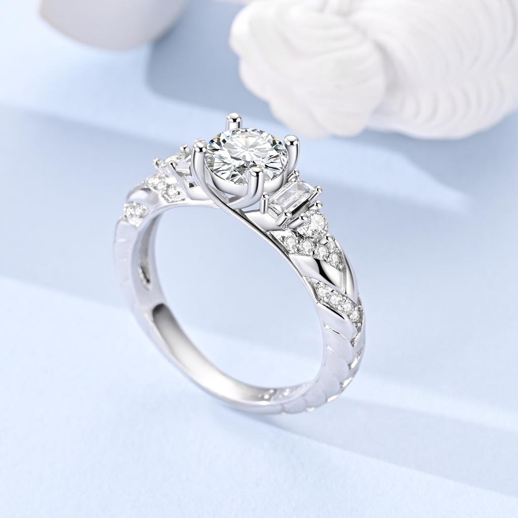 Latest In Genuine Copper Pink Bow Ring Design Simple Ring Zircon Bands Fashion Luxury For Women Party Anniversary Wedding Present Choice
