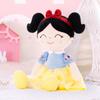 16inches Plush Dolls Red Bow Princess Baby Girls Toys Yellow Soft for Children's Day Gifts
